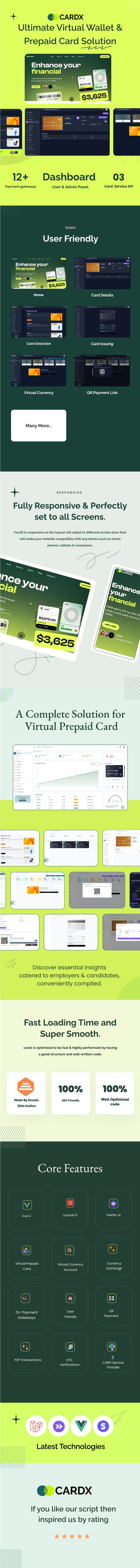 Cardx - Card Provider Integration and no-saas model addon for eCard - 1